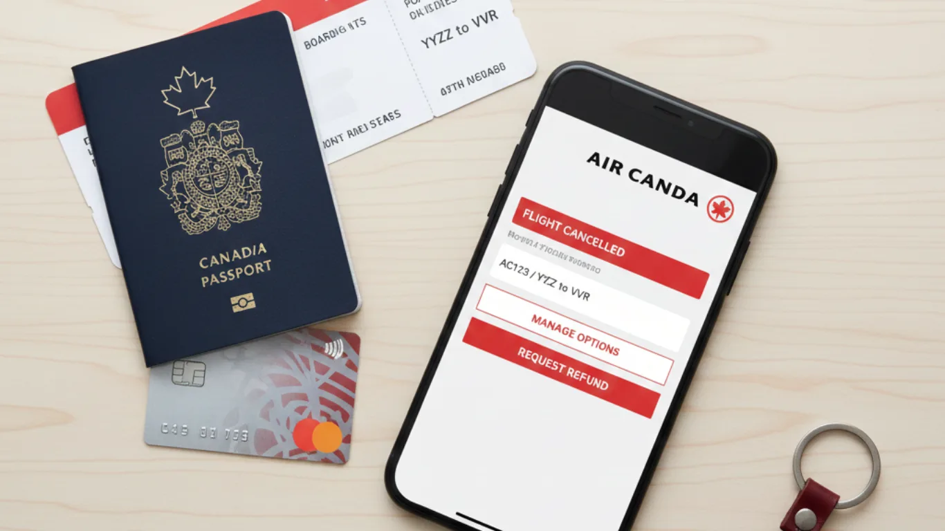 Air Canada Flight Cancellation