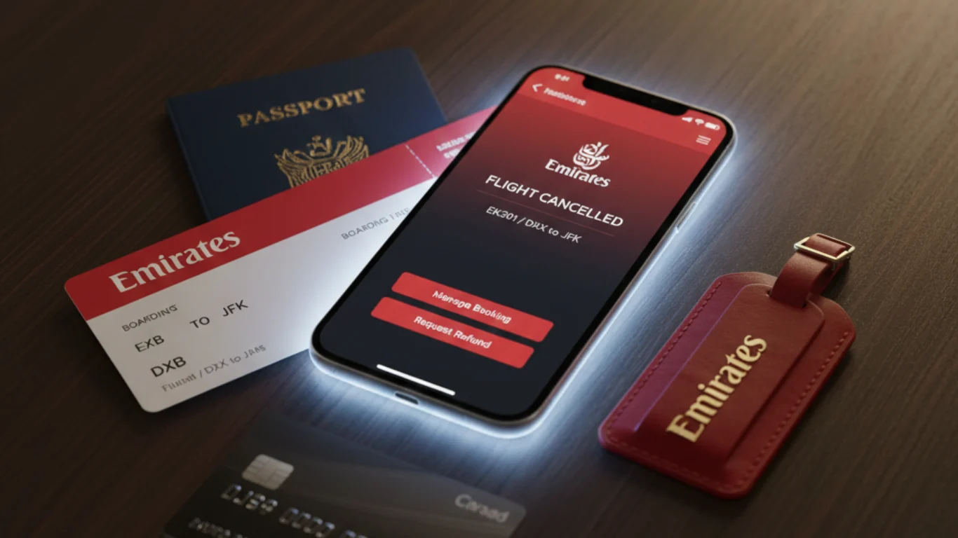 Emirates Airlines Flight Cancellation